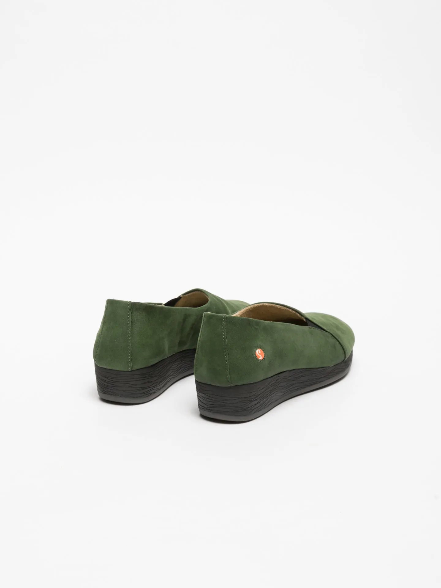 DarkGreen Wedge Shoes