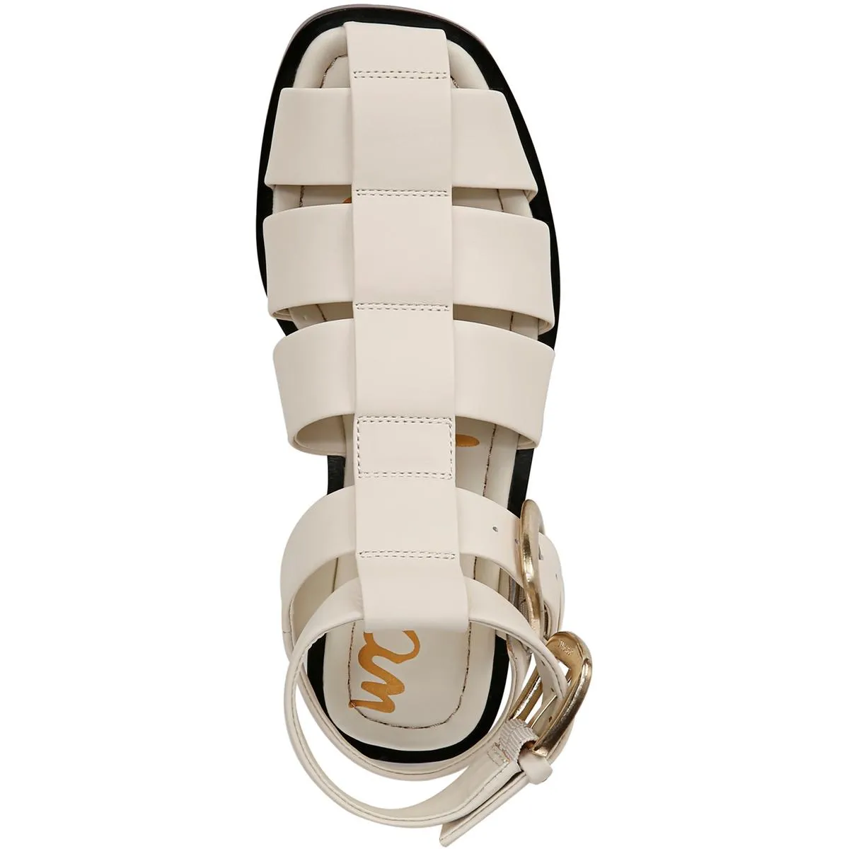 Dawn Womens Leather Buckle Ankle Strap