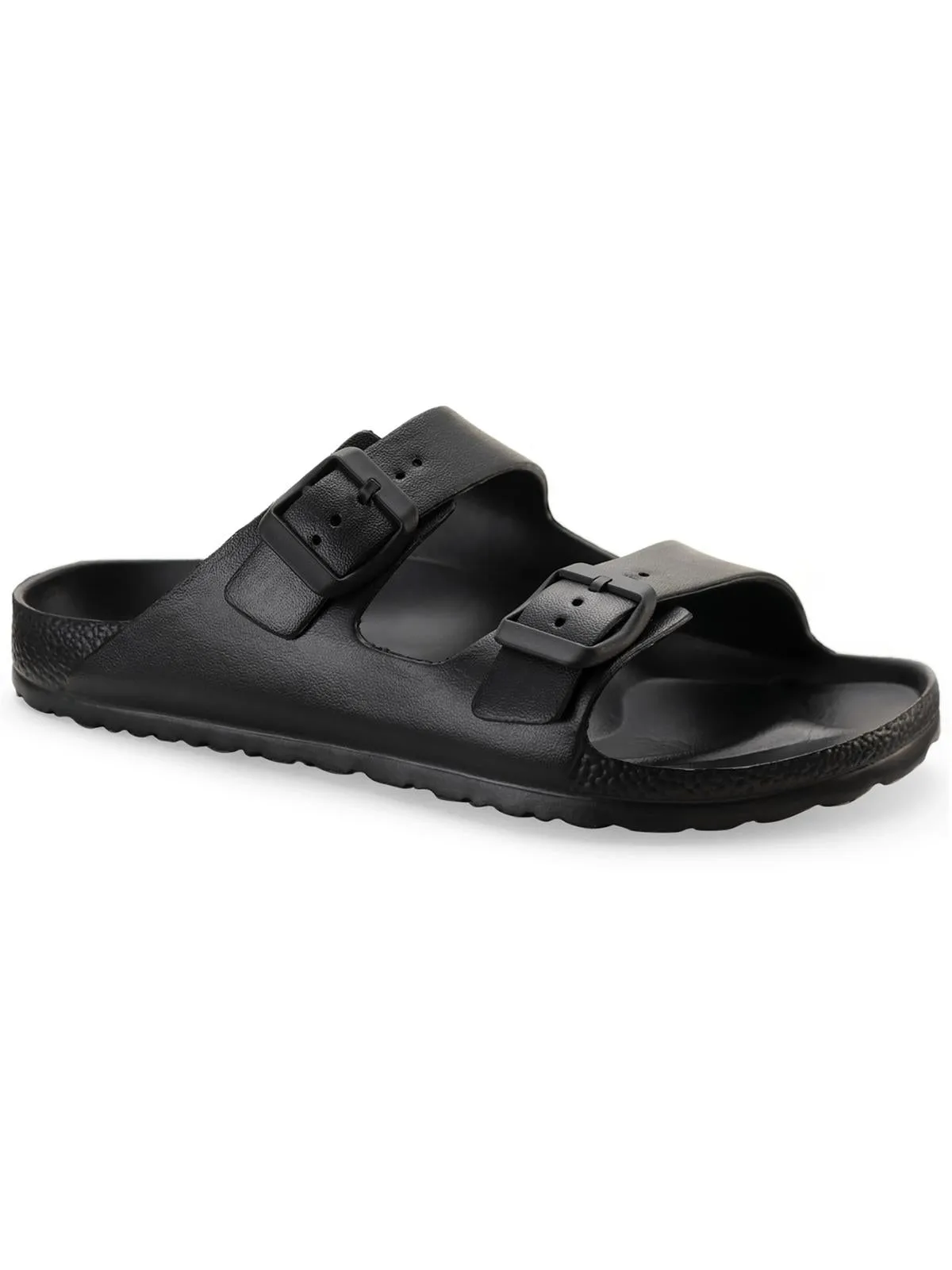 Dayvina Womens Footbed Buckle Pool Slides