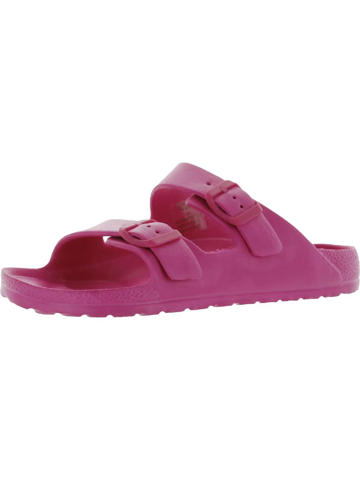 Dayvina Womens Footbed Buckle Pool Slides