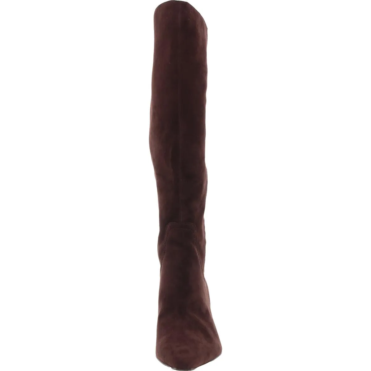 Deesha Womens Solid Leather Knee-High Boots