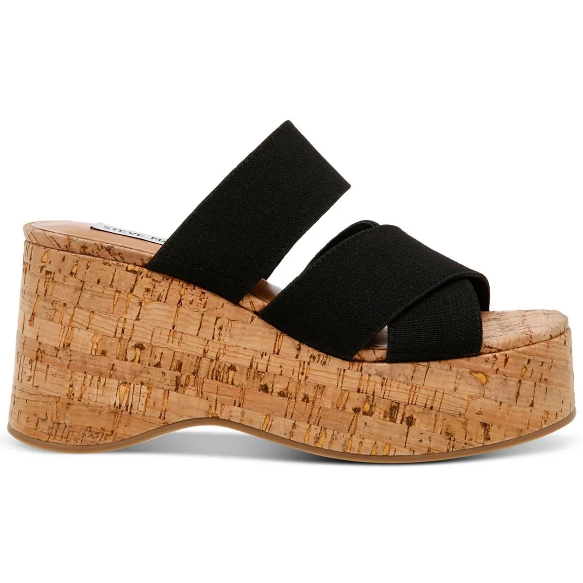 Deo Womens Wedge Slip On Platform Sandals