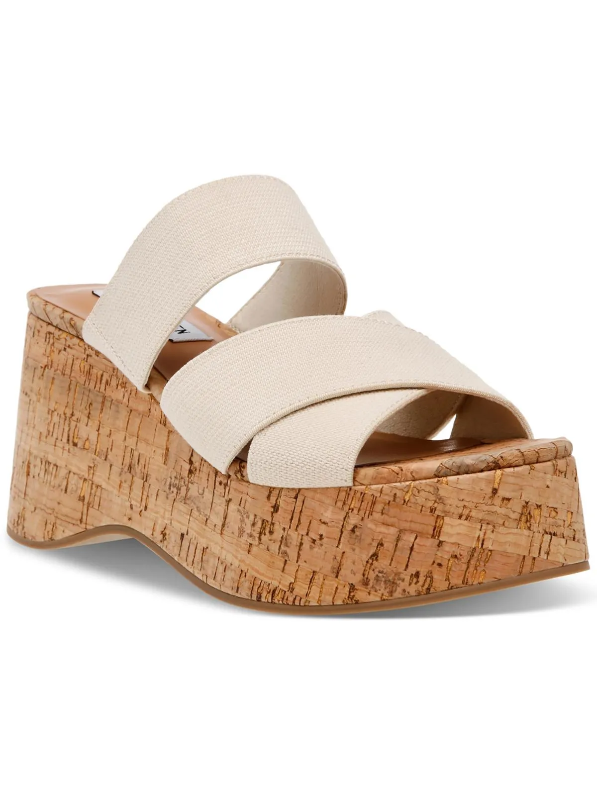 Deo Womens Wedge Slip On Platform Sandals