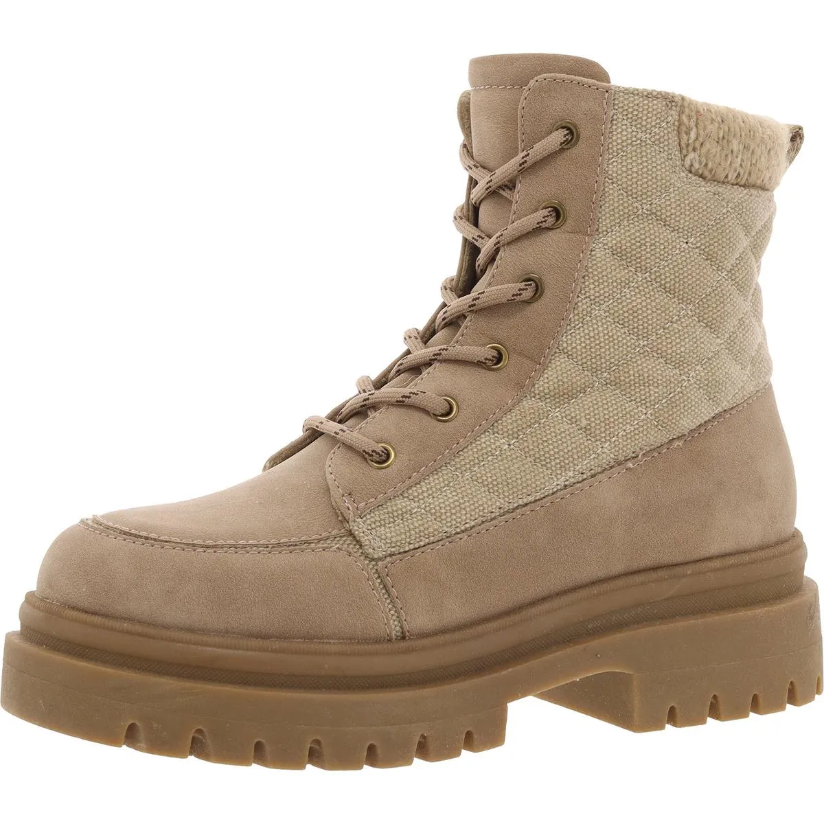 Desmond Womens Faux Leather Winter & Snow Boots