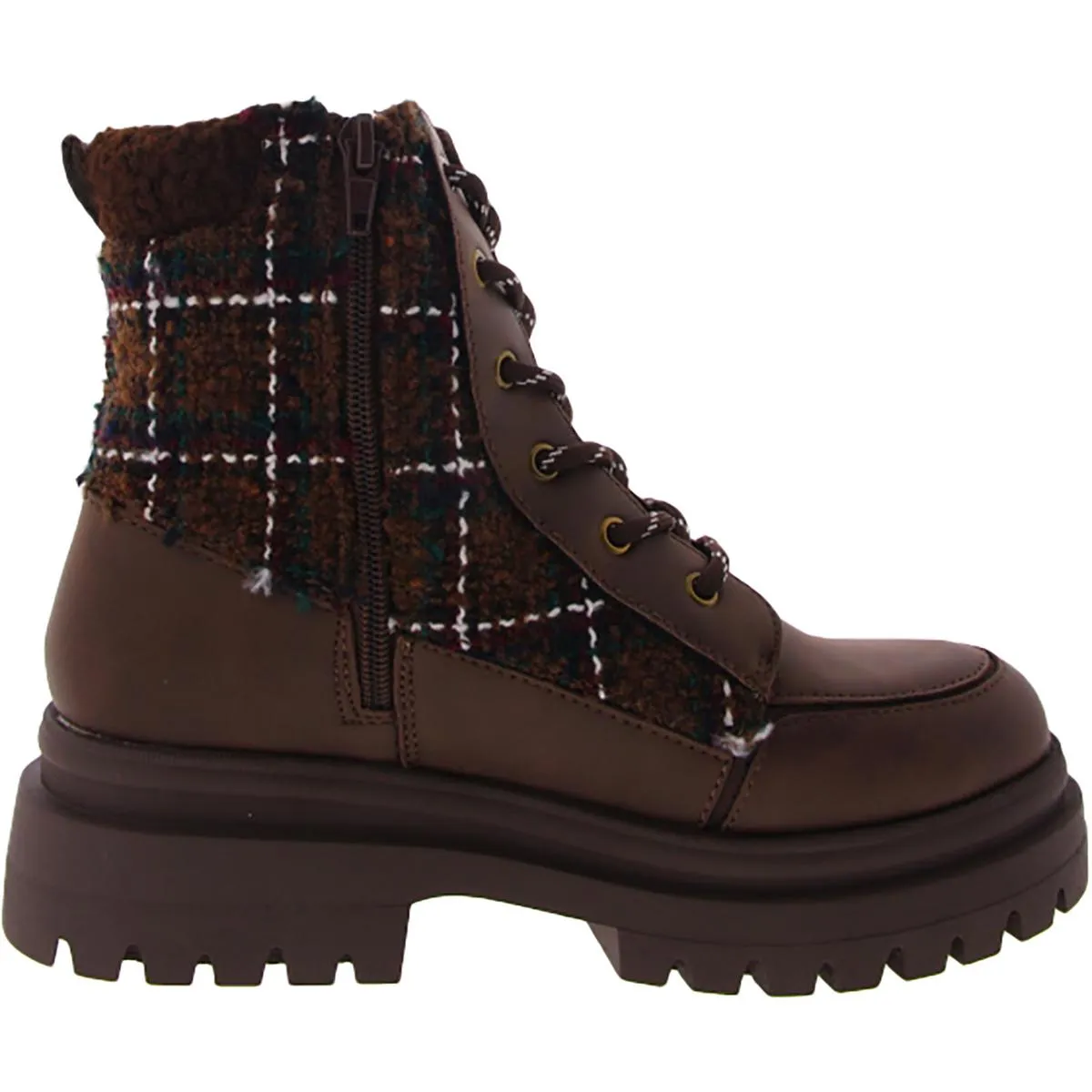 Desmond Womens Faux Leather Winter & Snow Boots