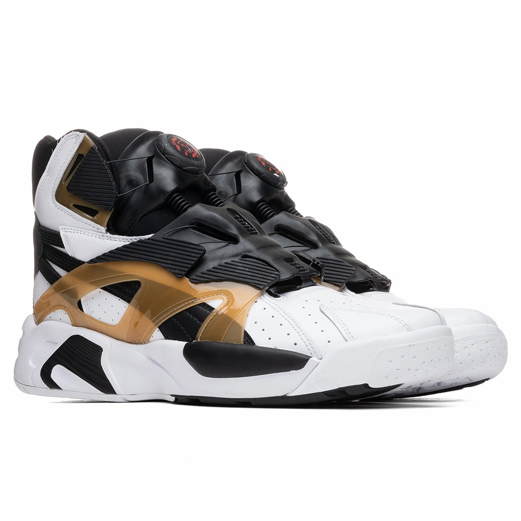 Disc System Weapon OG - White Puma Stripe Logo Trainers