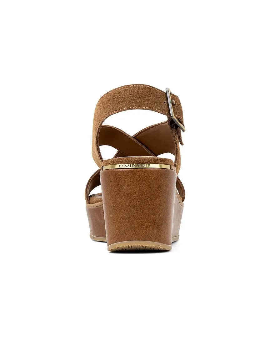 Donald Pliner Alanee02 Suede Slingback Wedge Sandal