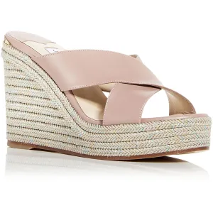 Dovina Womens Slide Slip On Platform Sandals