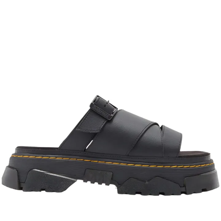 DR. MARTENS MATTISON BLACK SLIDE