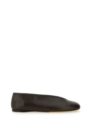 Duck" Dancer Leather Flats