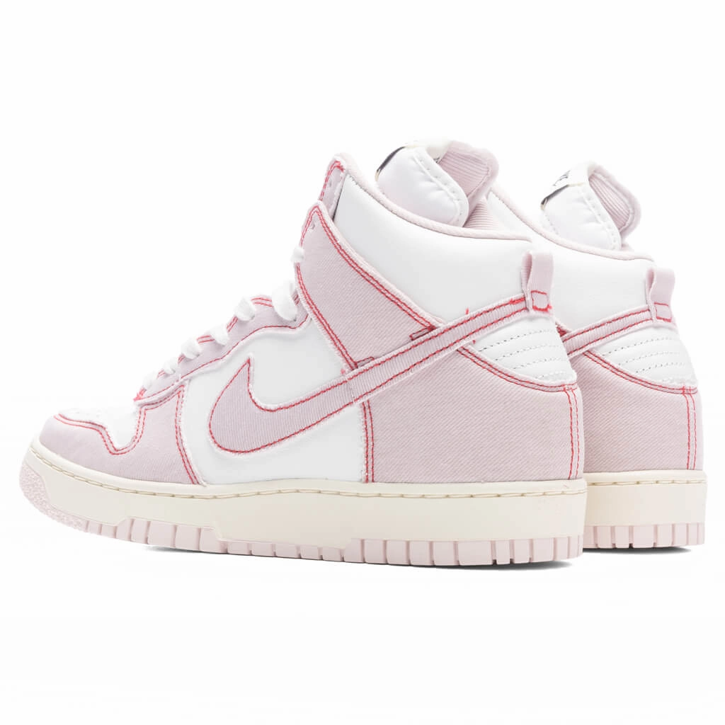 Dunk Hi 1985 - Summit White/Barely Rose/University Red Nike trainers with responsive foam