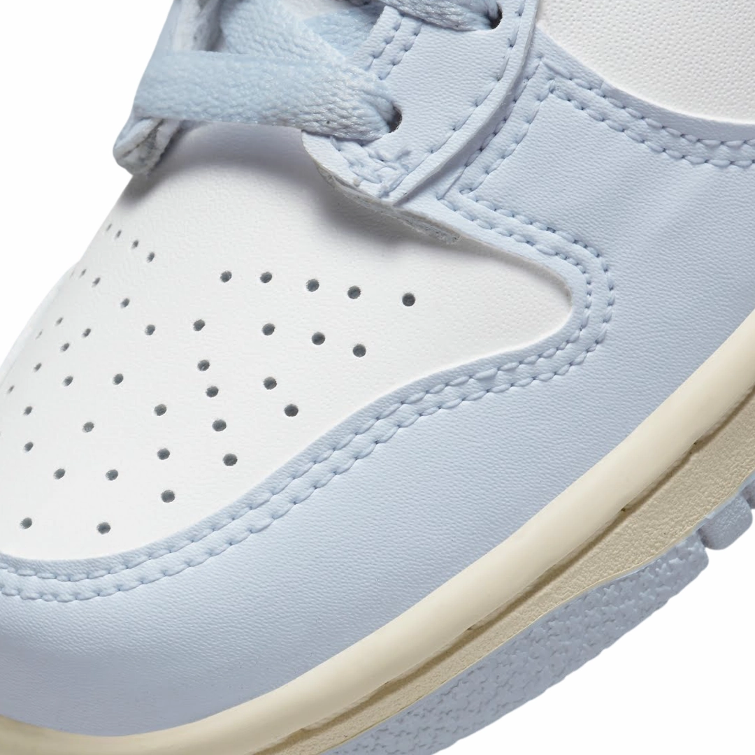 Dunk Hi GS Aluminum White Black Modern Sneakers