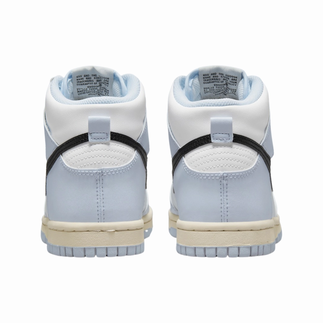 Dunk Hi GS Aluminum White Black Modern Sneakers
