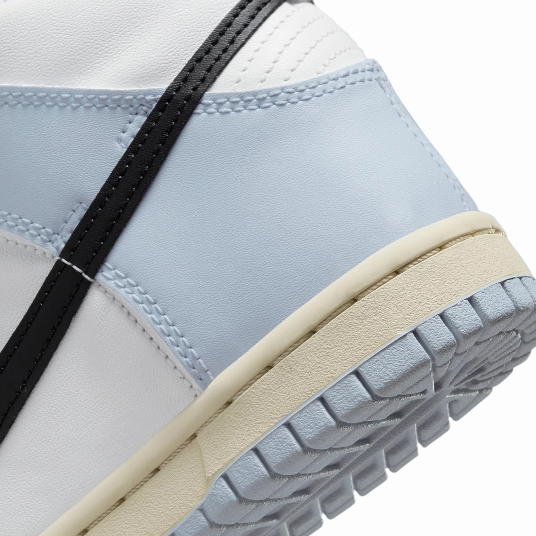 Dunk Hi GS Aluminum White Black Modern Sneakers