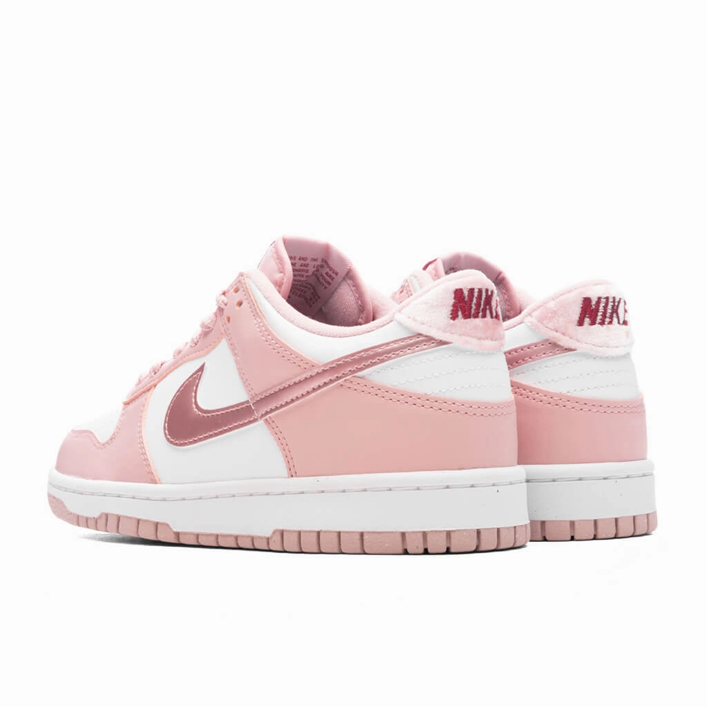 Dunk Low (GS) - Pink Glaze/Pink Glaze/White/Pomegranate Nike Retro Lifestyle Shoes