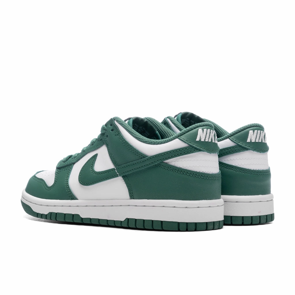 Dunk Low (GS) 'Spruce Green' - White/Bicoastal Nike Retro Lifestyle Shoes