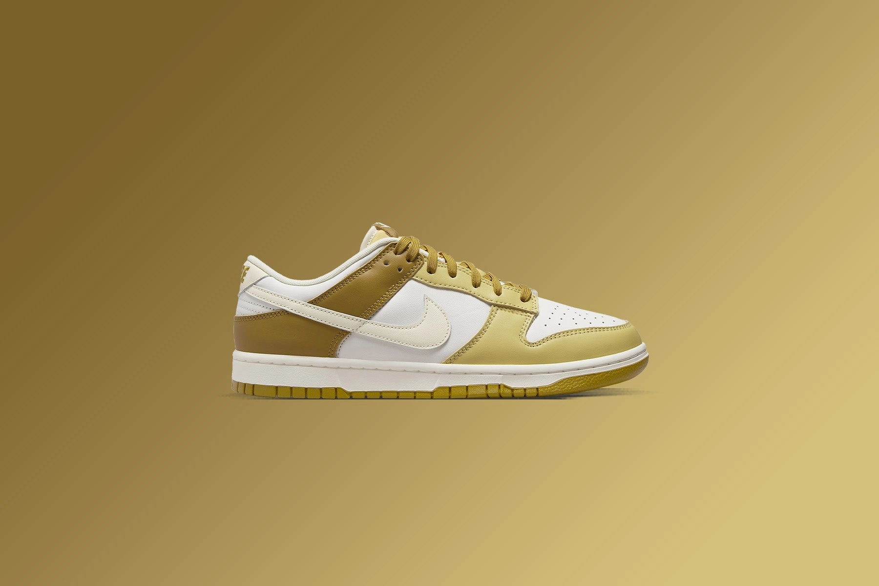 Dunk Low Retro 'Bronzine' - Bronzine/Coconut Milk/Saturn Gold Nike trainers with responsive foam