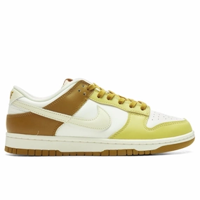 Dunk Low Retro 'Bronzine' - Bronzine/Coconut Milk/Saturn Gold Nike signature design with comfort fit