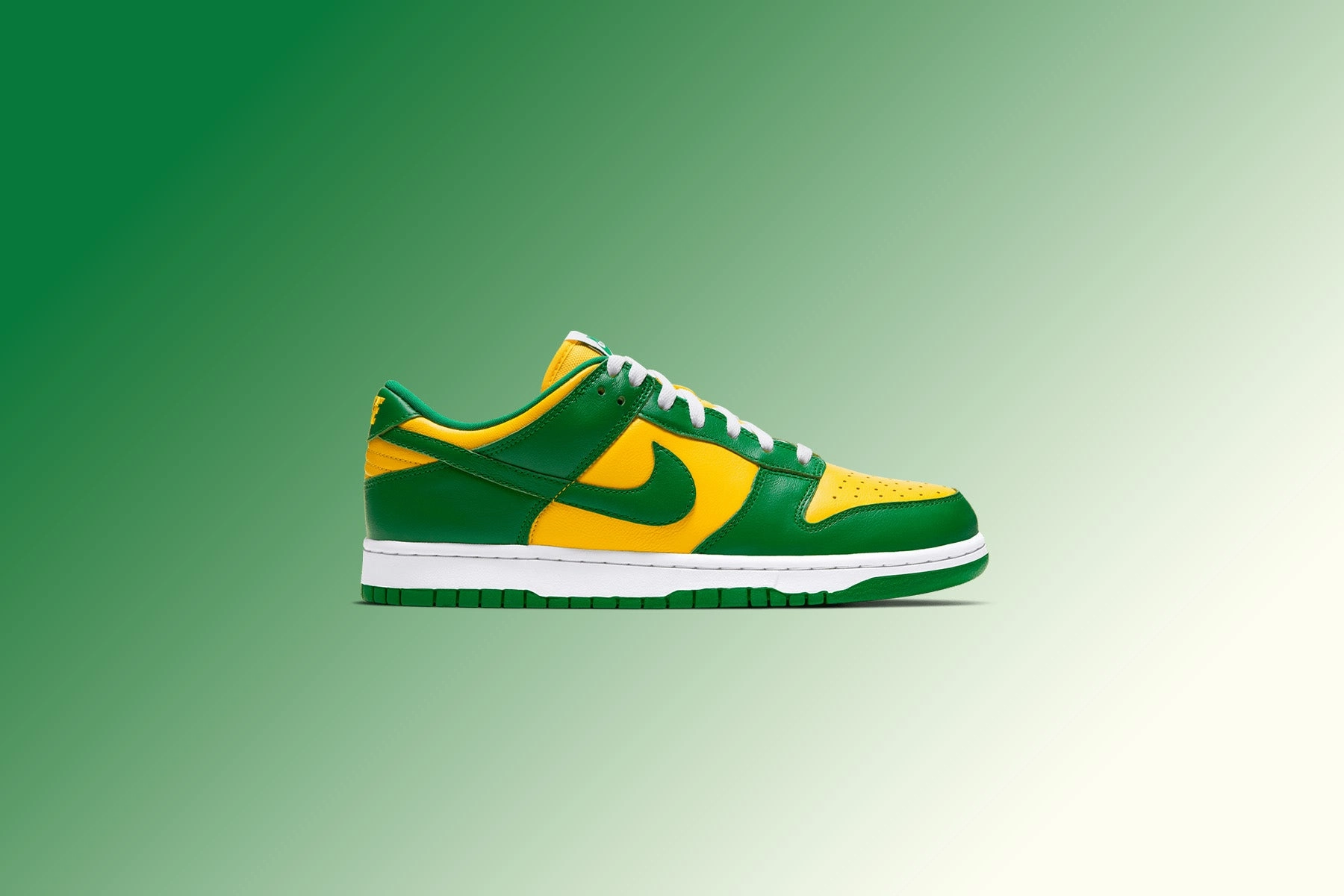 Dunk Low SP Brazil - Varsity Maize/Pine Green Nike Retro Lifestyle Shoes