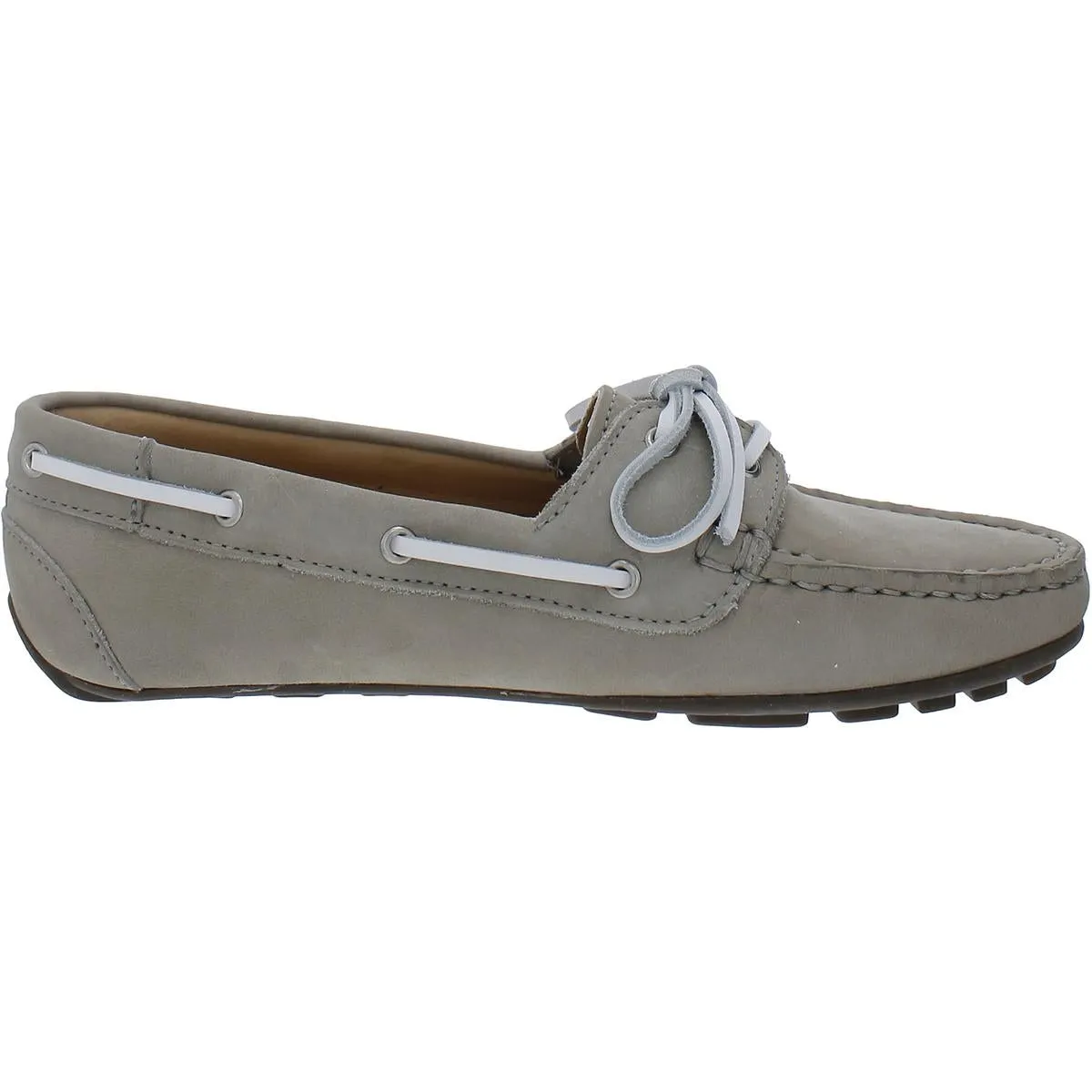 DYTONA Womens Leather Slip-On Moccasins