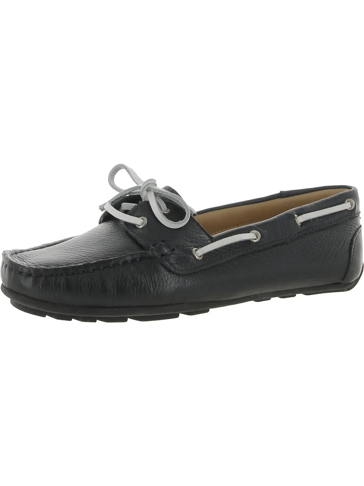 DYTONA Womens Leather Slip-On Moccasins