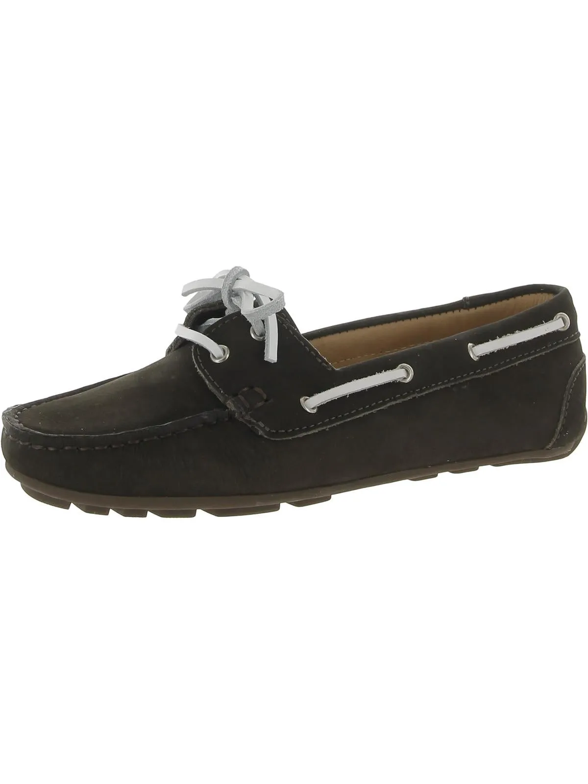 DYTONA Womens Leather Slip-On Moccasins