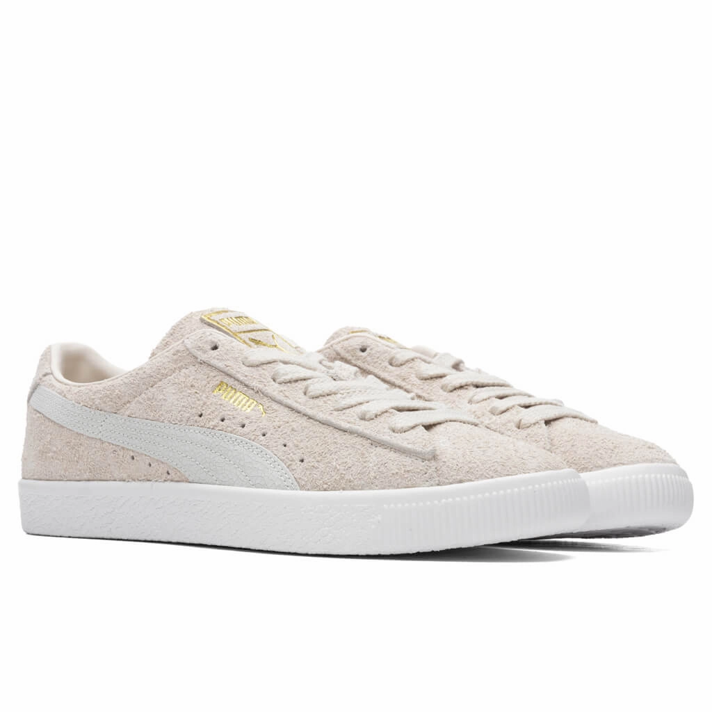 Earthbrake Suede VTG - Eggnog/White Puma Suede Street Sneakers