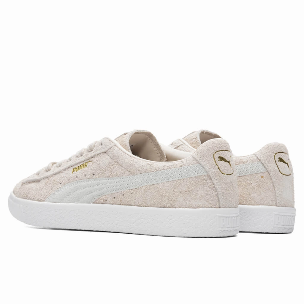Earthbrake Suede VTG - Eggnog/White Puma Suede Street Sneakers