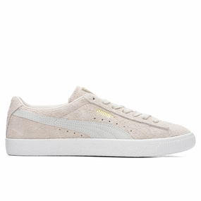 Earthbrake Suede VTG - Eggnog/White Puma shoes with suede and modern shape