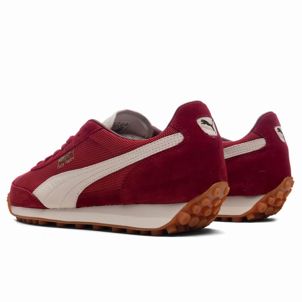 Easy Rider Made in Italy - Intense Red Puma Suede Street Sneakers