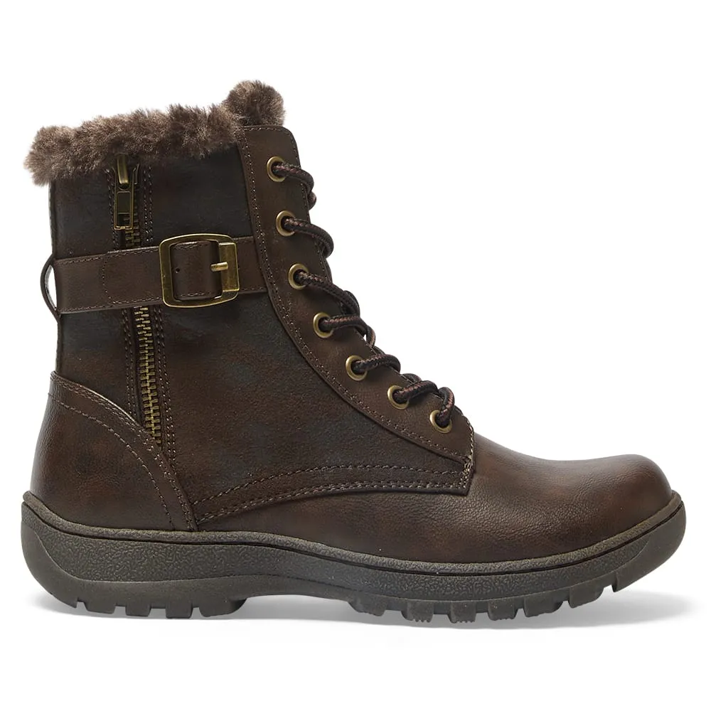 Elf Boot in Chocolate Micro Smooth