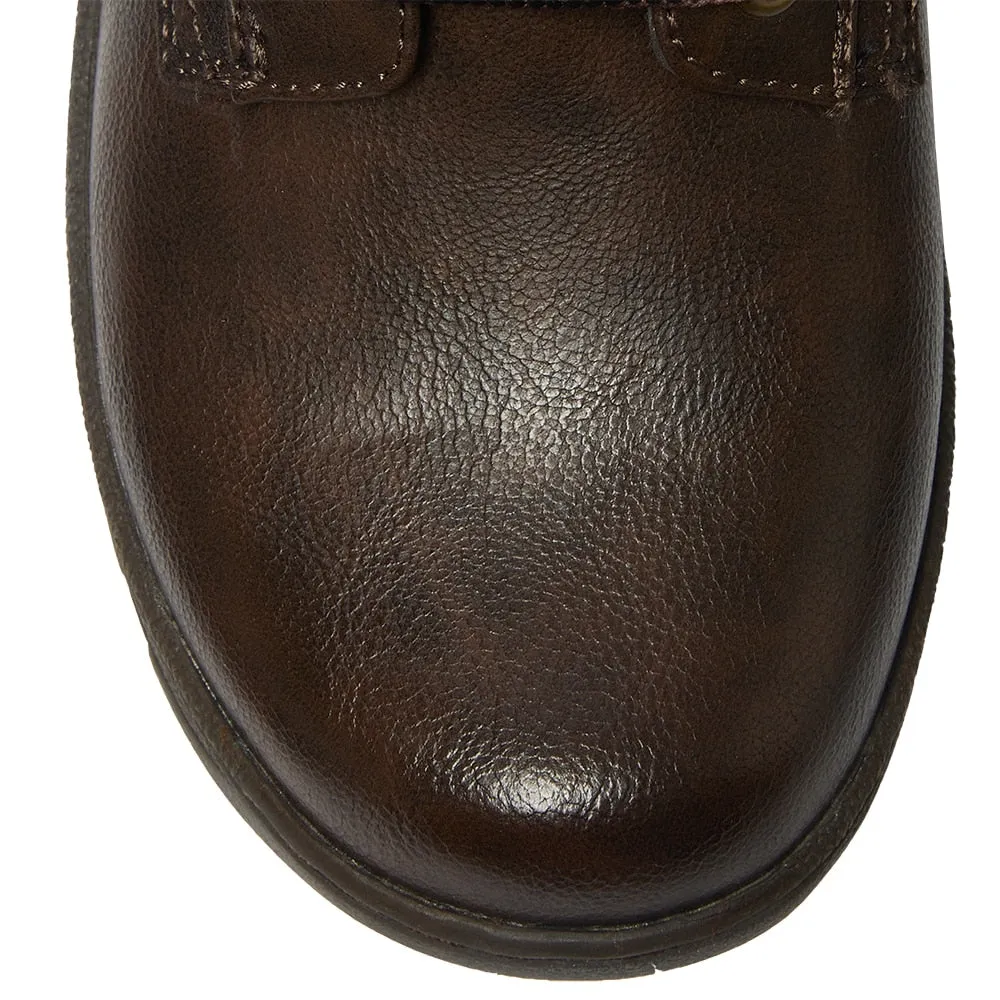 Elf Boot in Chocolate Micro Smooth