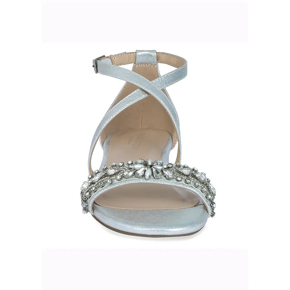 Elyse Womens Open Toe Ankle Strap Heels