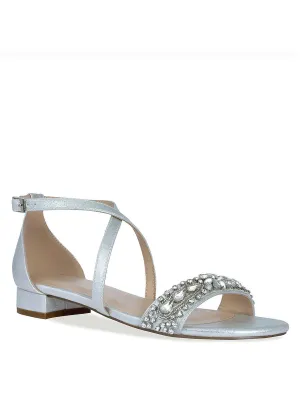 Elyse Womens Open Toe Ankle Strap Heels