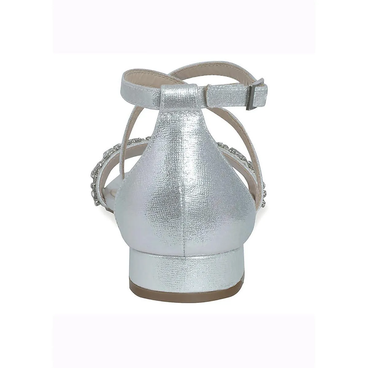 Elyse Womens Open Toe Ankle Strap Heels