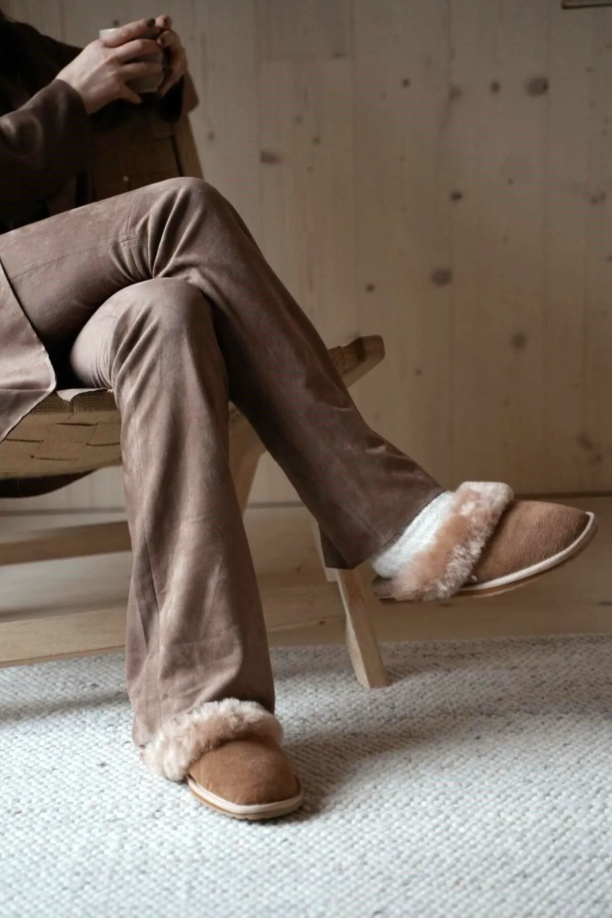 Emu Jolie Slipper Camel