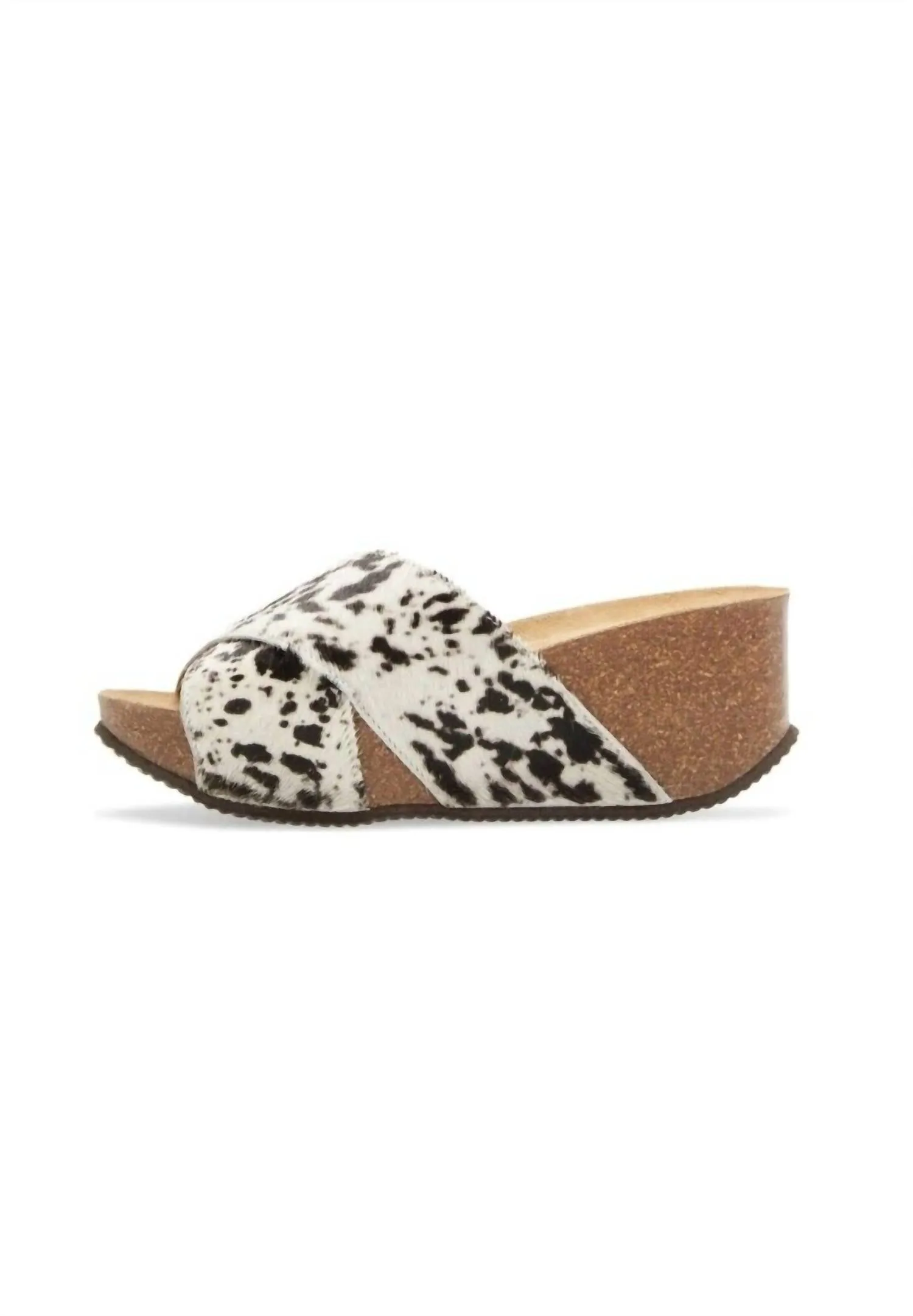 Estella Sandal In Cow White