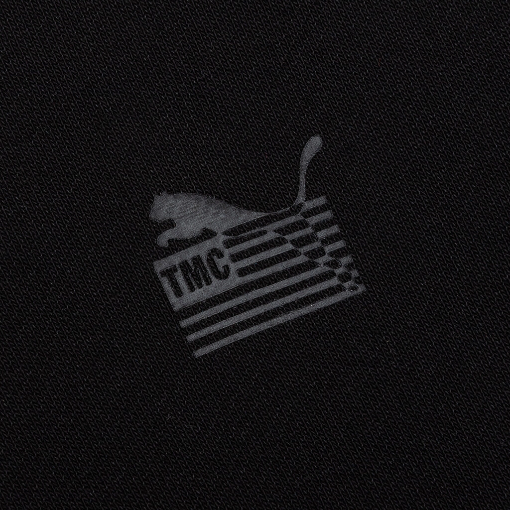 Every Day Hussle Hoodie - Black Puma Suede Street Sneakers