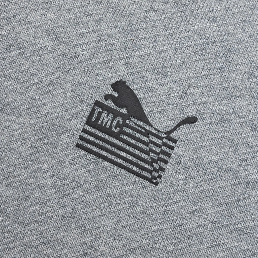 Every Day Hussle Hoodie - Grey Puma Suede Street Sneakers