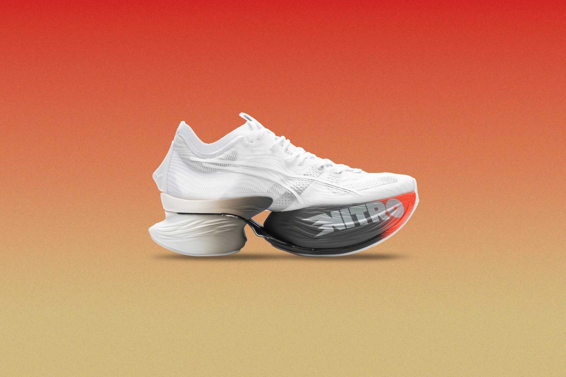 Fastroid - White/Silver/Cherry Tomato (Launch 9/1) Puma Everyday Style Shoes