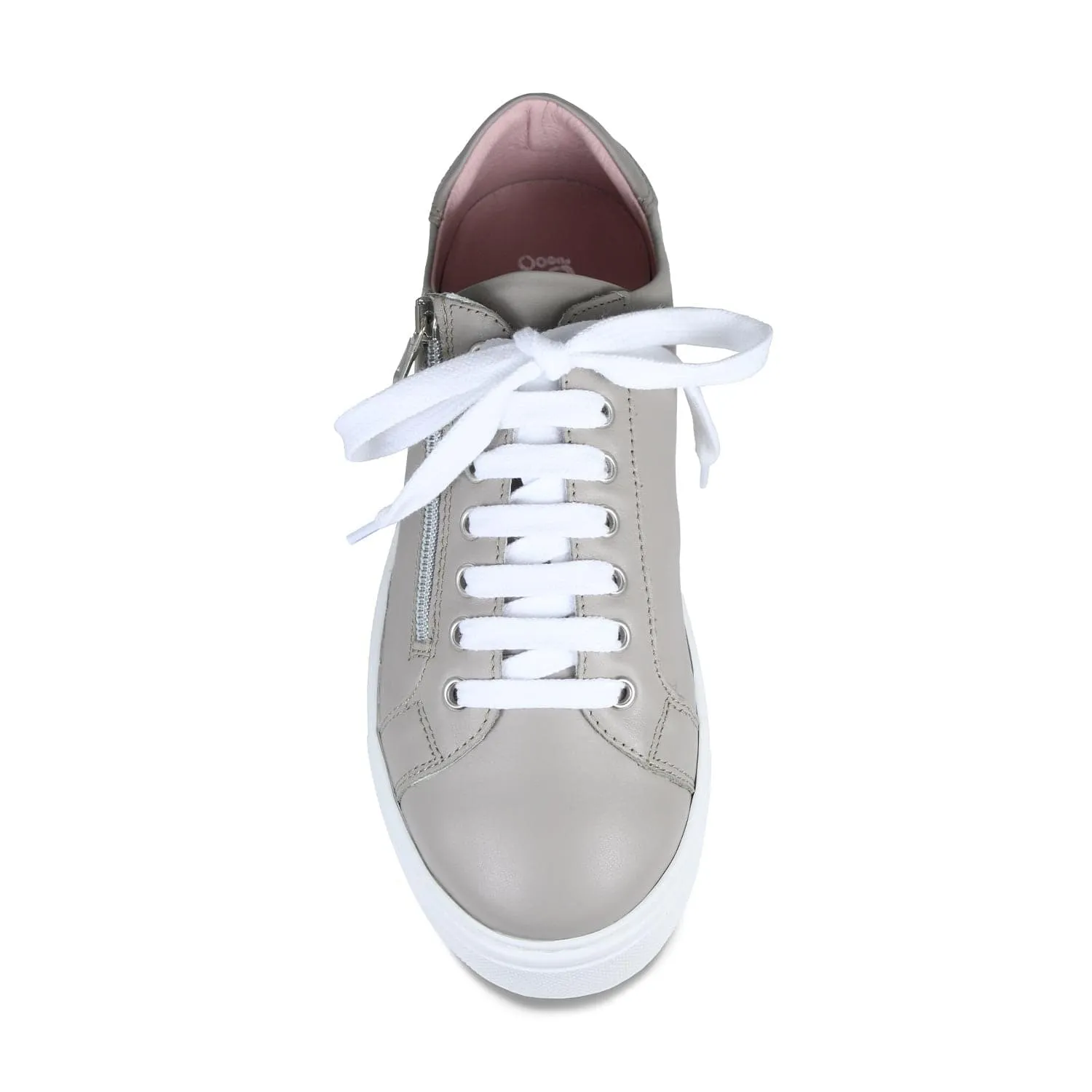 Feather: Taupe Leather