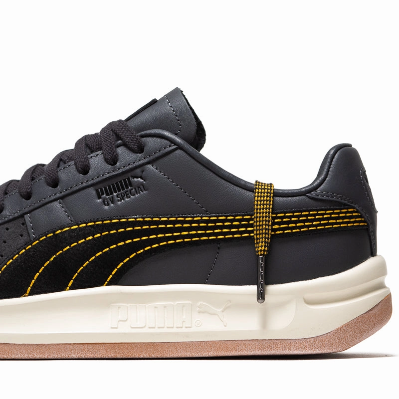 Feature x Puma GV Special 'Lonely Road' - Flat Dark Grey/Black Puma trainer style images