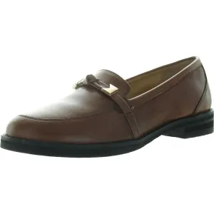 Femi Womens Solid Man Made Loafers