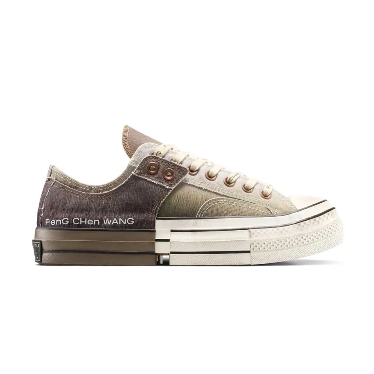   Feng Chen Wang 2-in-1 Chuck 70 Low Top 'Brown Egret'