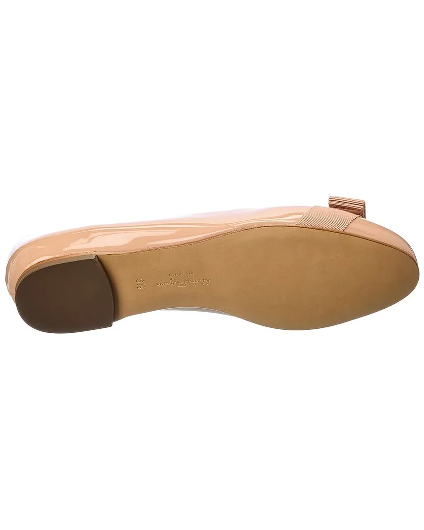 Ferragamo Varina Patent Ballet Flat