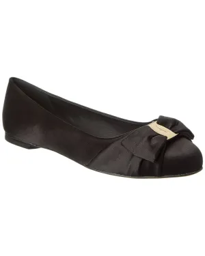Ferragamo Varina Satin Flat