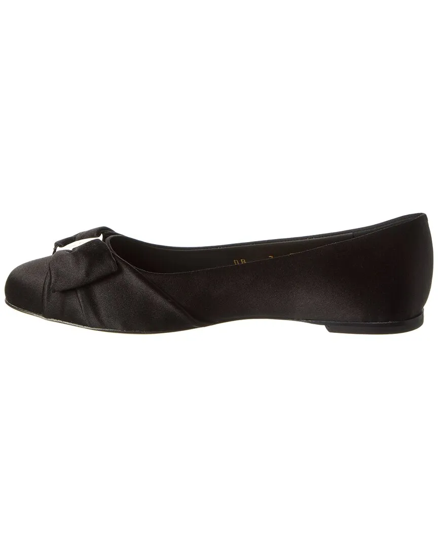 Ferragamo Varina Satin Flat