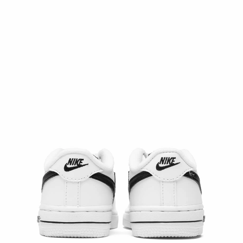 Force 1 Toddler - White/Black Nike Foam Comfort Trainers