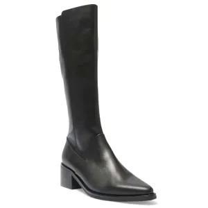 Fortress Boot in Black Leather