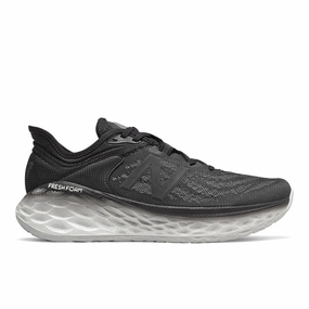 Fresh Foam More v2 - Black with Magnet - Men's New Balance casual sneakers for everyday comfort